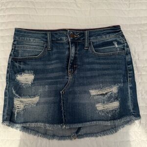 Denim skirt